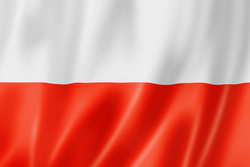 Polnische Flagge